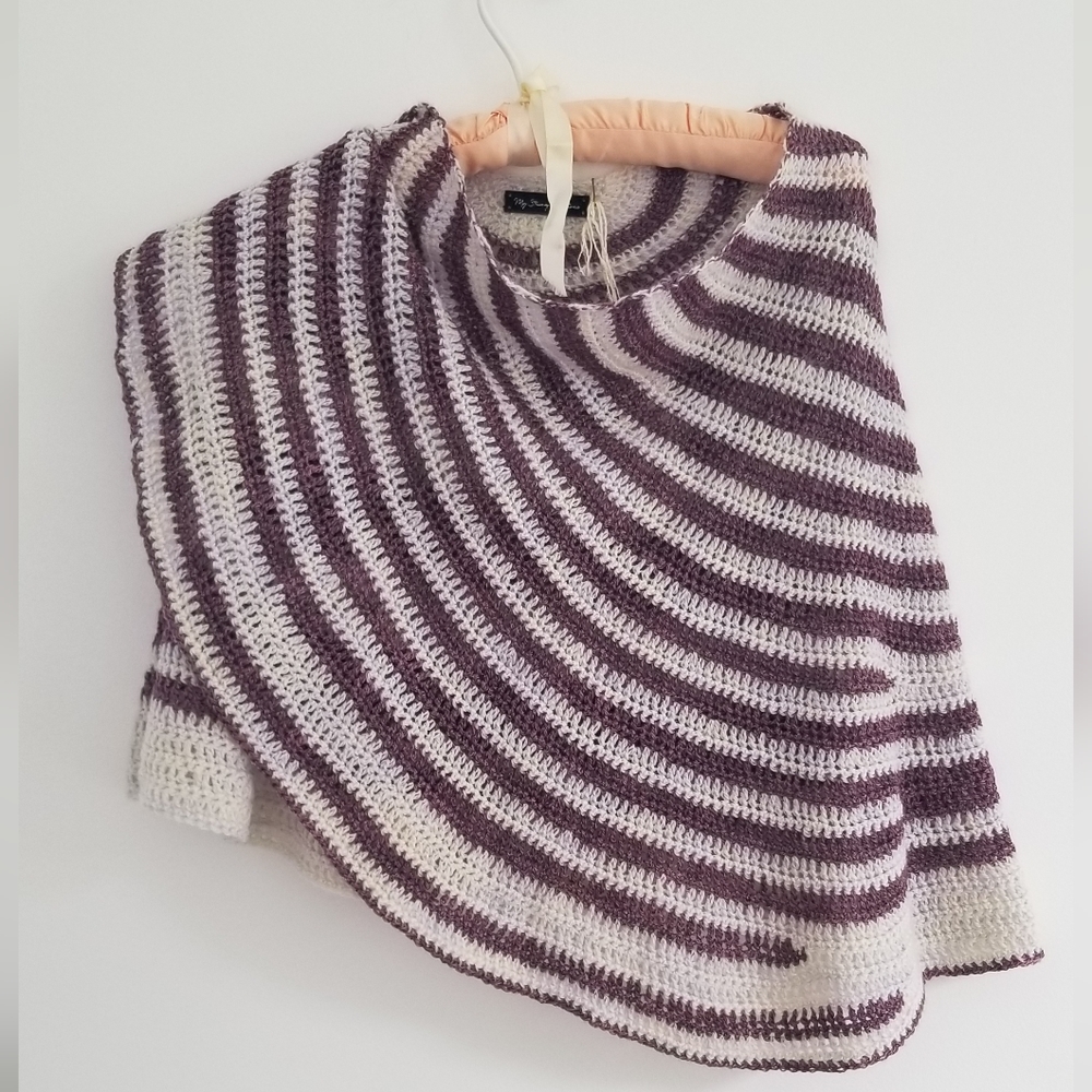 One-sided wrap with stripe effect. - Picture 2 of 7